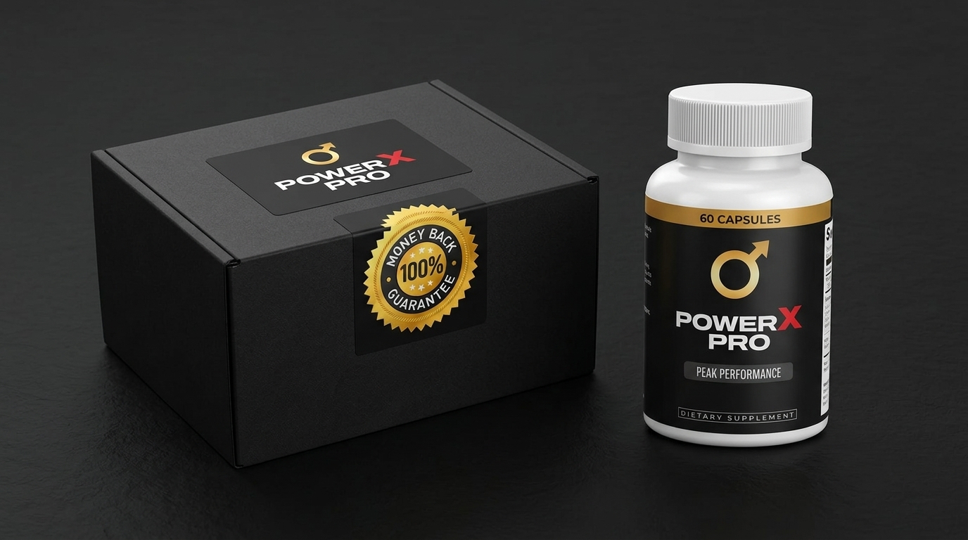 PowerX Pro supplement bottle presentation